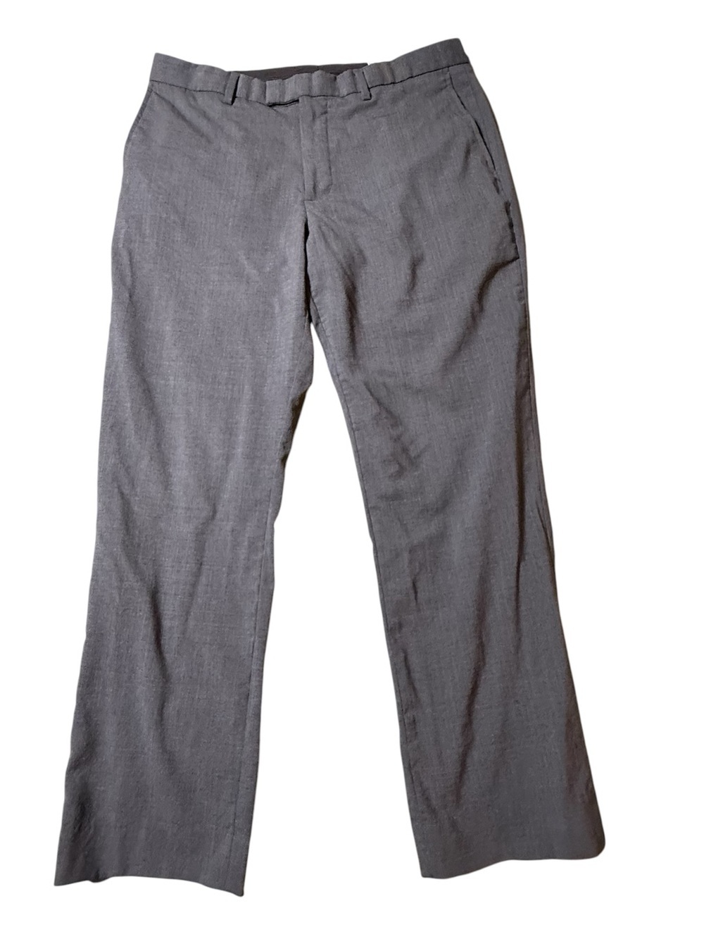 Banana Republic Womens Gray Mid Rise Pockets Trouser Pants Size 34x30